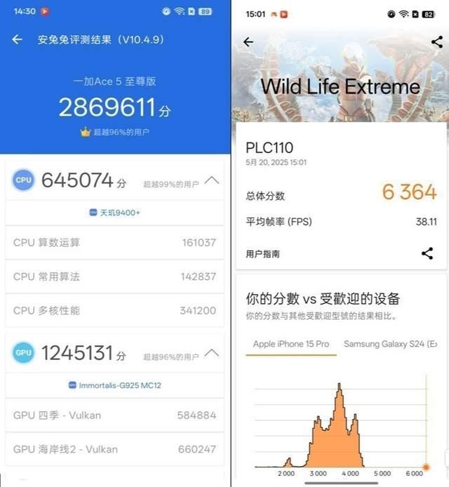 天玑9400+展现巅峰实力!一加 Ace 5 至尊版全面评测