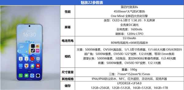 首款航母联名手机! 魅族22首发评测