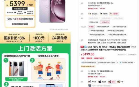 价格相差仅100元的一加15和iQOO 15怎么选? 一加15与iQOO15对比评测