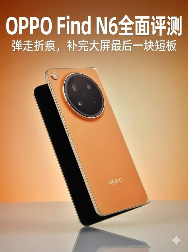 无感折痕+移动生产力双封神! OPPO Find N6首发测评