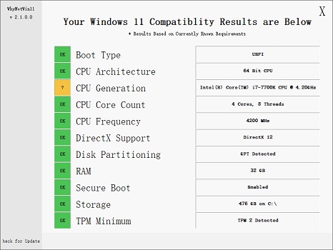 i7 7700可以升级win11吗 i7 7700是否可以升级win11详细介绍[多图]