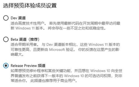 win11release preview是什么 win11release preview频道详细介绍[多图]