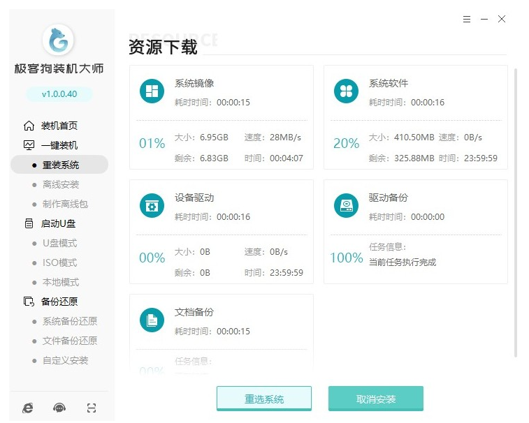 极客狗win7重装系统教程[多图]