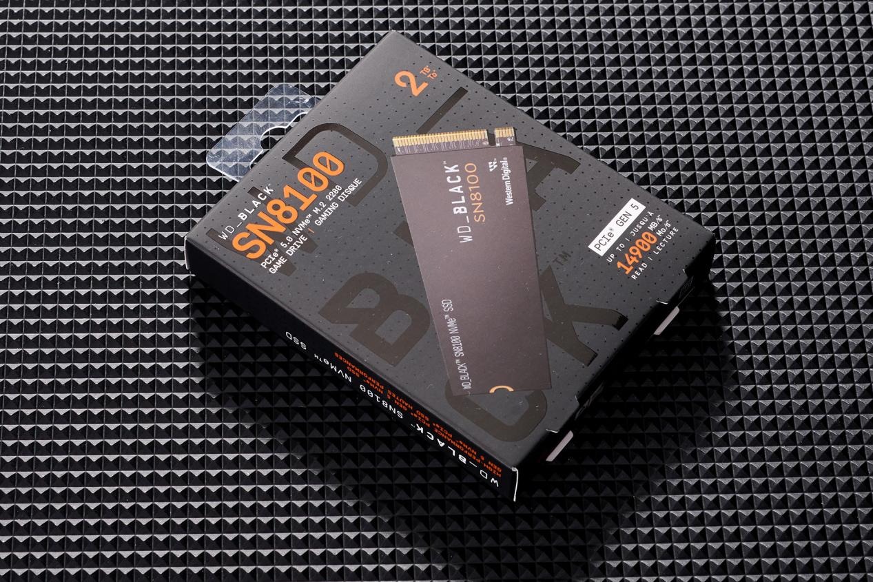 闪迪WD?BLACK SN8100 NVMe PCIe Gen5固态硬盘评测:打开性能狂潮的大门