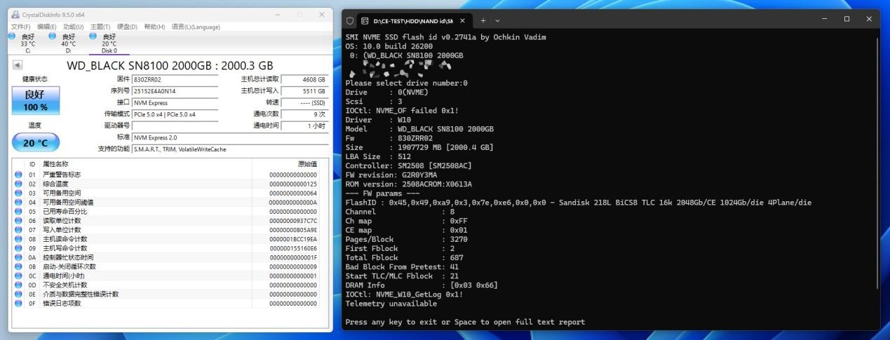 闪迪WD?BLACK SN8100 NVMe PCIe Gen5固态硬盘评测:打开性能狂潮的大门