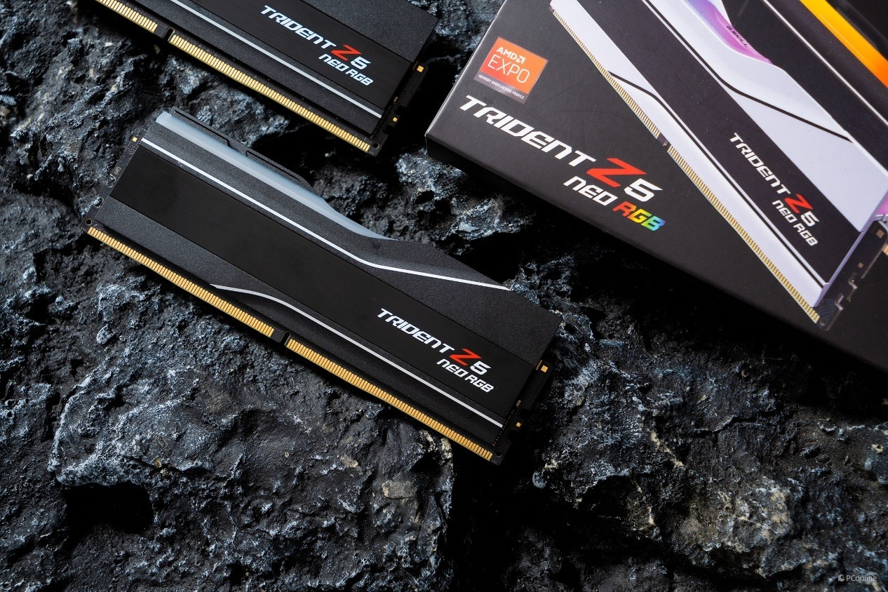 芝奇 Trident Z5 Neo RGB DDR5-6000 C34 64GB×2内存评测:容量、性能、颜值都不能少!