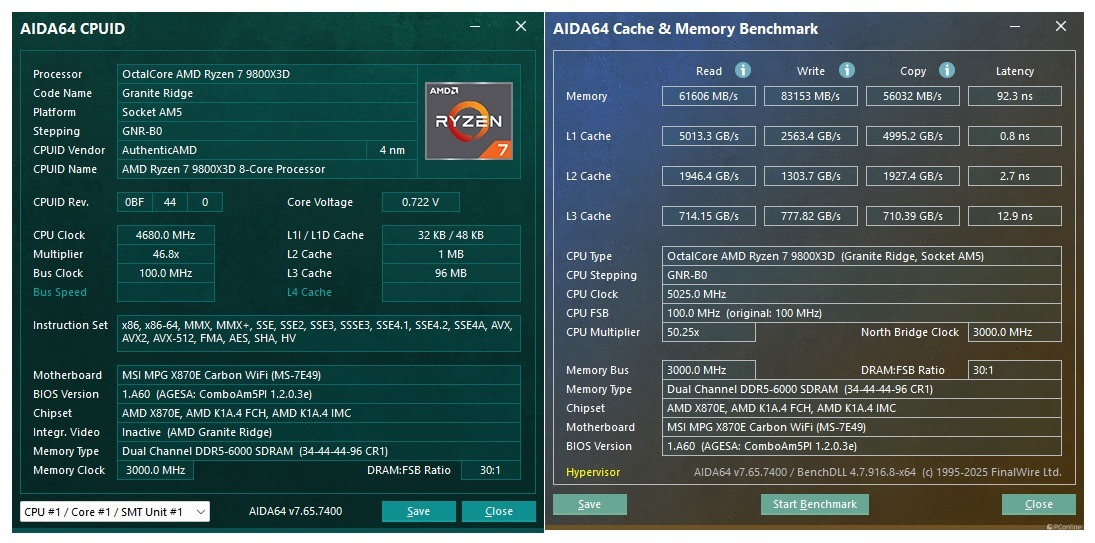 芝奇 Trident Z5 Neo RGB DDR5-6000 C34 64GB×2内存评测:容量、性能、颜值都不能少!