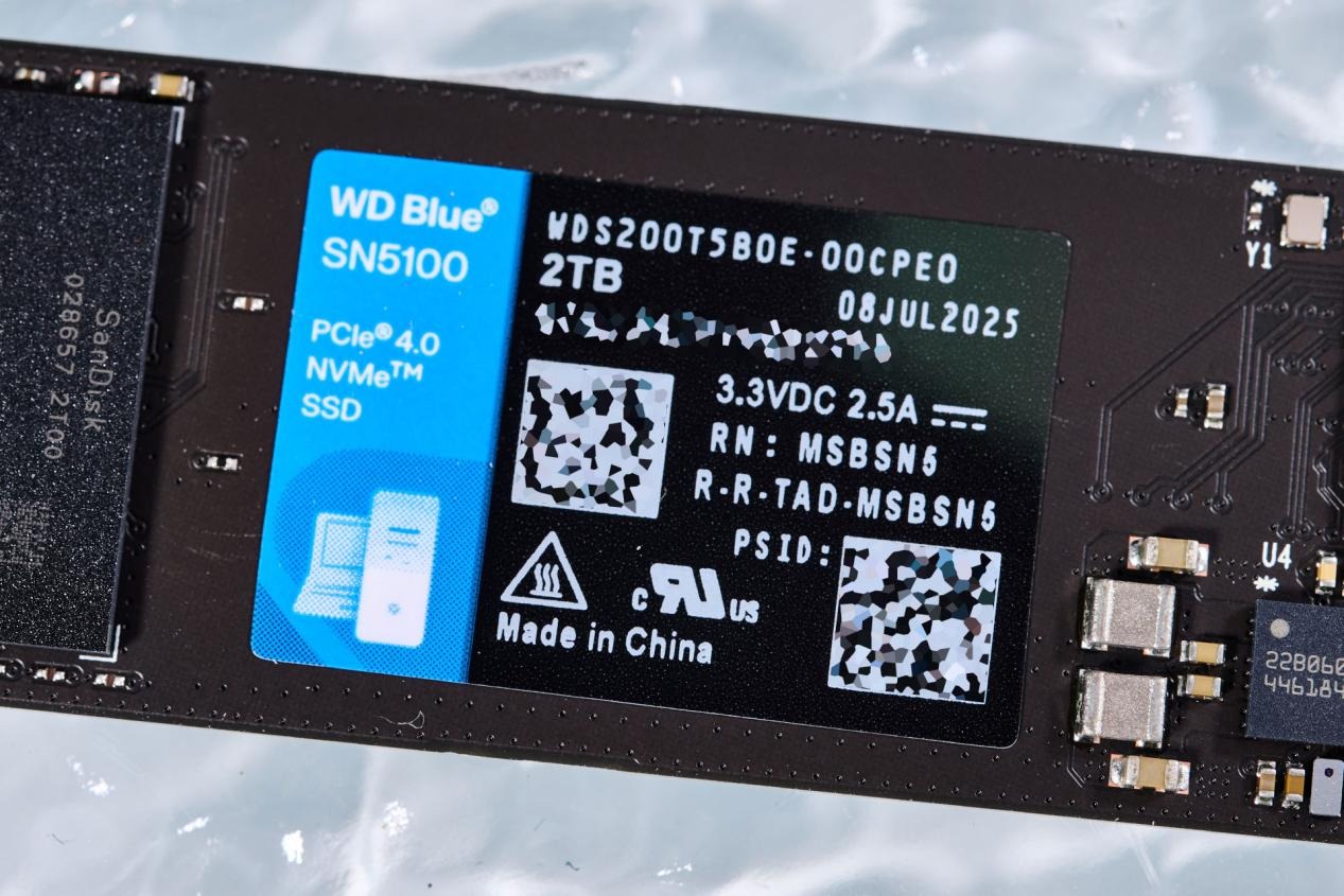 闪迪WD Blue SN5100 2TB NVMe SSD 深度评测:QLC闪存的性能新标杆
