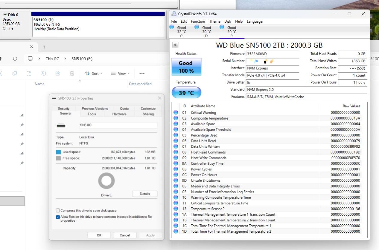 闪迪WD Blue SN5100 2TB NVMe SSD 深度评测:QLC闪存的性能新标杆