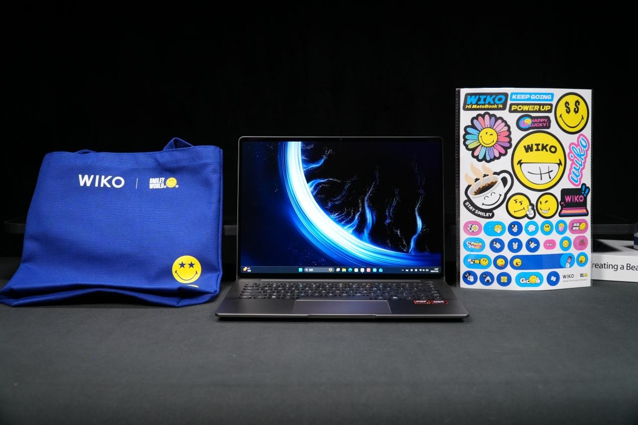 波点艺术键盘!去同质化设计的WIKO Hi MateBook 14评测