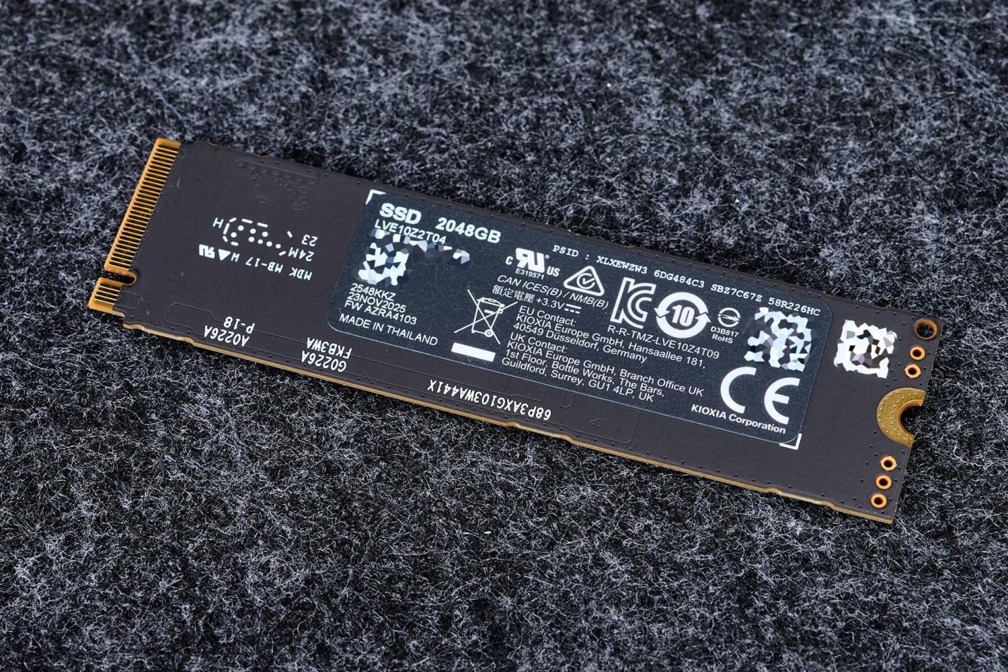 铠侠 EXCERIA PRO G2 VE10 NVMe™ 固态硬盘首测:定义PCIe 5.0旗舰性能新标杆