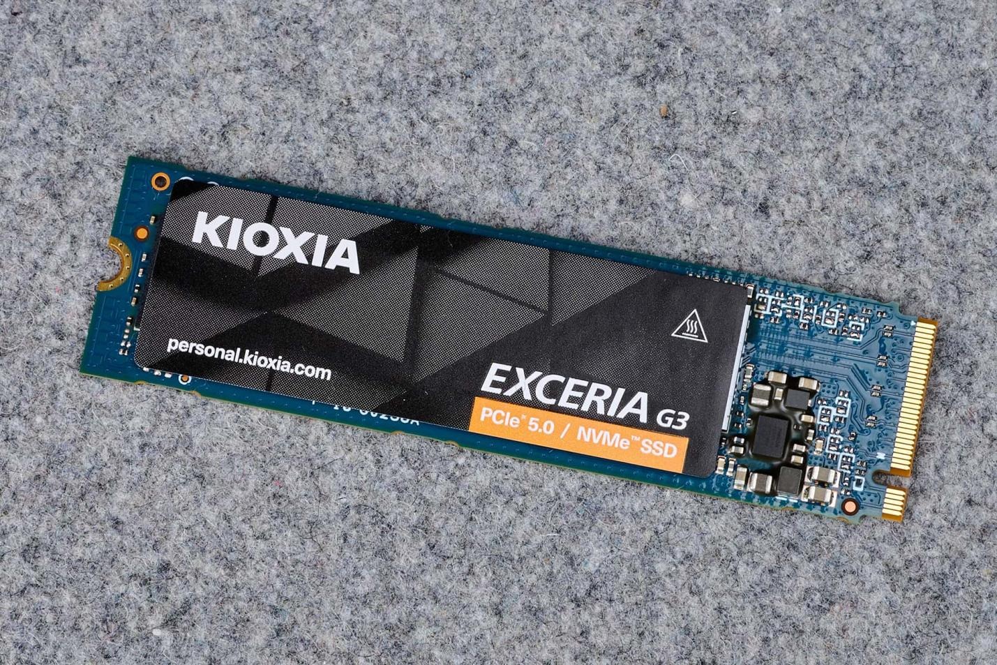 万兆普及风暴！铠侠 EXCERIA G3 VC10 NVMe&trade; SSD评测：让PCIe 5.0从此清凉高效