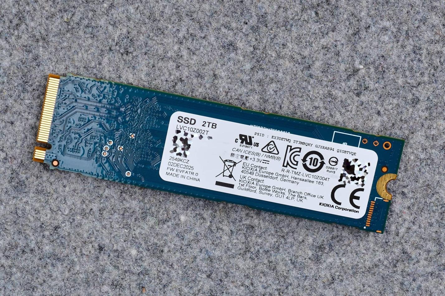 万兆普及风暴！铠侠 EXCERIA G3 VC10 NVMe&trade; SSD评测：让PCIe 5.0从此清凉高效