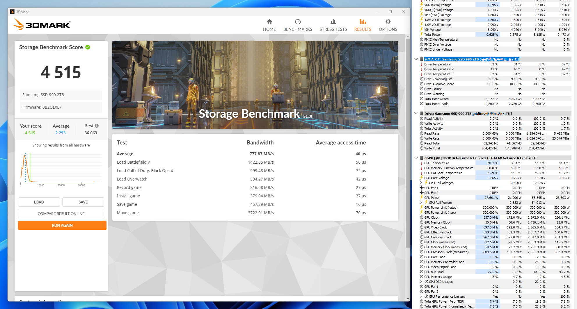 三星990 PCIe 4.0固态硬盘评测:能效狂飙的性能甜点