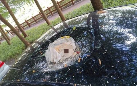 男子为泄愤将垃圾从17楼抛下 砸穿特斯拉Model Y天窗 事后找AI请教脱身